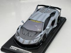 Xe Mô Hình Lamborghi Aventador 700GT Evo LBWK 1:18 Timothy & Pierre ( Fighter Grey / With Weathering effect )