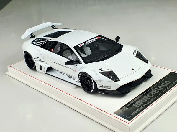 Lamborghini Murcielago Works Project Liberty Walks LP670 1:18 LP*Performance ( Trắng Nhám ) (8/20)