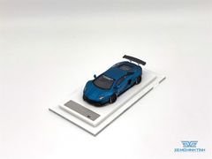 Xe Mô Hình LB-Performance Lamborghini Aventador Limited 999pcs 1:64 Liberty Walks ( Xanh Dương Nhám )