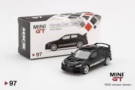 Xe Mô Hình Honda Civic Type R ( FK8 ) HKS 1:64 MiniGT ( Đen )