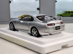 Xe Mô Hình Toyota Supra A80 1:18 LCD ( Silver )