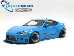 1:18 ROCKET BUNNY TOYOTA 86 (METALLIC SKY BLUE/BLACK WHEELS)