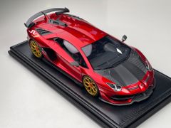 Xe Mô Hình Novitec SVJ 1:18 Ivy Model ( Candy Red - Gold Wheels )