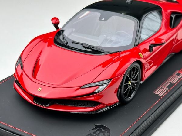 Xe Mô Hình Ferrari SF90 Stradale 1:18 BBR ( Đỏ )