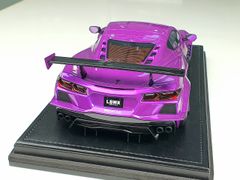 Xe mô hình Chevrolet Merit LB C8 1:18 Ivy Model (Tím)