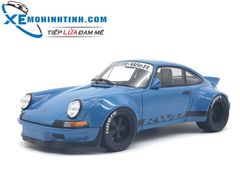 XE MÔ HÌNH PORSCHE 911 RWB CLASSIC 1:18 GTSPIRIT (XANH)