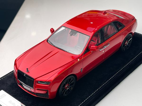 Xe Mô Hình Rolls-Royce Ghost 1:18 HH Model ( Metallic Red ) ( 15 - 3 )