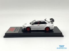 Xe mô hình Mitsubishi Lancer Evolution IX Custom Ver 1:64 CM Model ( Trắng )