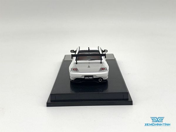 Xe mô hình Mitsubishi Lancer Evolution IX Custom Ver 1:64 CM Model ( Trắng )