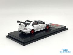 Xe mô hình Mitsubishi Lancer Evolution IX Custom Ver 1:64 CM Model ( Trắng )