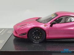 Xe Mô Hình Ferrari 488 GTB LB Performance 1:64 CM Model ( Hồng )