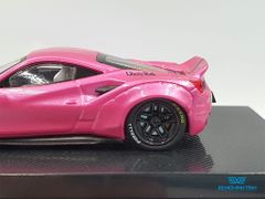 Xe Mô Hình Ferrari 488 GTB LB Performance 1:64 CM Model ( Hồng )