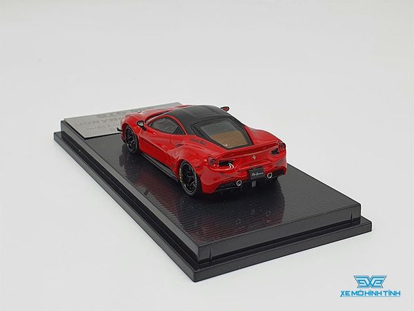 Xe Mô Hình Ferrari 488 GTB Liberty Walks 1:64 CM-Model ( Đỏ )