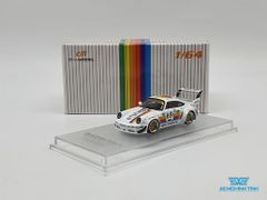 Xe Mô Hình Porsche RWB Apple Computer INC 1:64 CM Model ( Trắng )