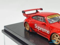 Xe Mô Hình Porsche RWB Sekund Entwicklung Supreme Limited 1:64 CM Model ( Đỏ Supreme )