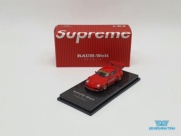 Xe Mô Hình Porsche RWB Sekund Entwicklung Supreme Limited 1:64 CM Model ( Đỏ Supreme )