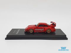 Xe Mô Hình Porsche RWB Sekund Entwicklung Supreme Limited 1:64 CM Model ( Đỏ Supreme )