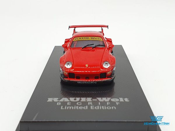 Xe Mô Hình Porsche RWB Sekund Entwicklung Supreme Limited 1:64 CM Model ( Đỏ Supreme )