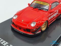 Xe Mô Hình Porsche RWB Sekund Entwicklung Supreme Limited 1:64 CM Model ( Đỏ Supreme )