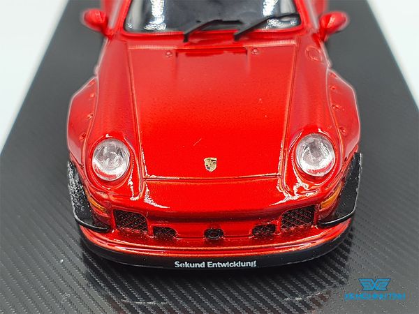 Xe Mô Hình RWB Porsche 966 Metallic red 1:64 CM-Models (Đỏ)