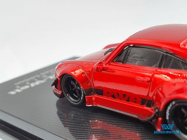 Xe Mô Hình RWB Porsche 966 Metallic red 1:64 CM-Models (Đỏ)