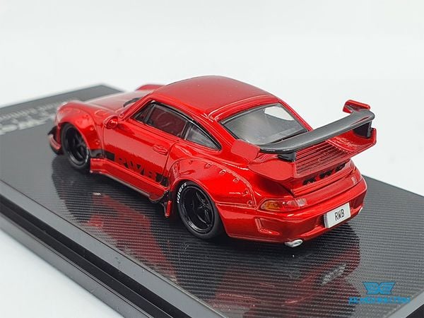 Xe Mô Hình RWB Porsche 966 Metallic red 1:64 CM-Models (Đỏ)