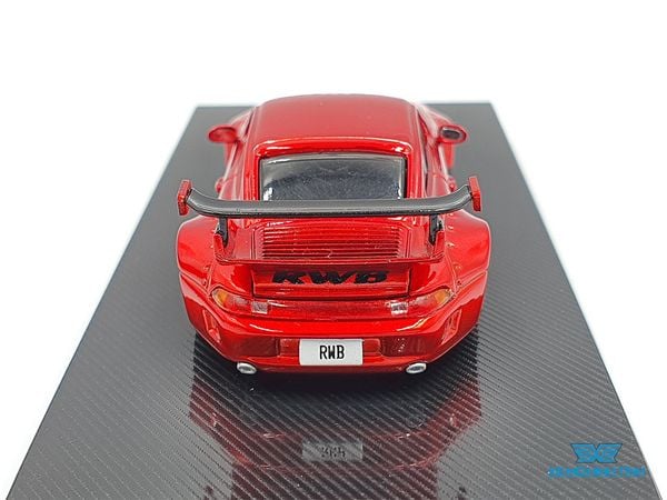 Xe Mô Hình RWB Porsche 966 Metallic red 1:64 CM-Models (Đỏ)