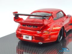 Xe Mô Hình RWB Porsche 966 Metallic red 1:64 CM-Models (Đỏ)