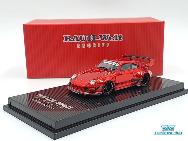 Xe Mô Hình RWB Porsche 966 Metallic red 1:64 CM-Models (Đỏ)