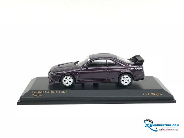 Xe Mô Hình Nissmo 400R 1995 1:64 Car-Nel ( Tím )