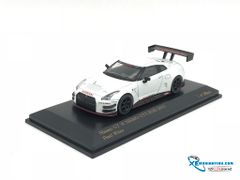 Xe Mô Hình Nissan GT-R Nismo GT3 (R35) 2015 1:64 Car-Nel ( Trắng )