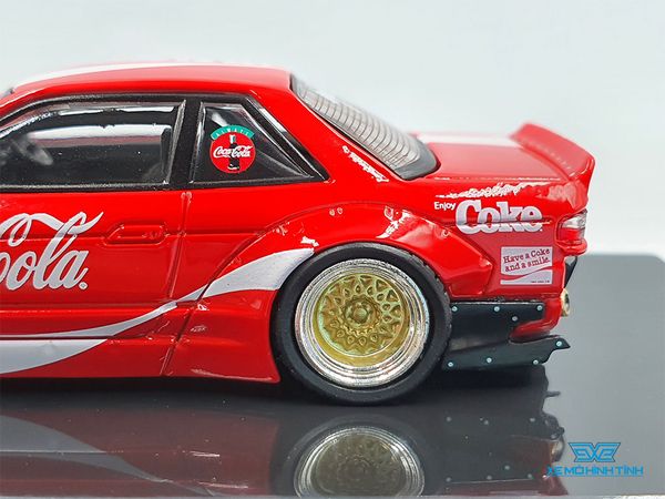 Xe Mô Hình Nissan Silvia S13 Coca-Cola 