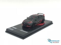 Xe Mô Hình Honda Civic Type R FK8 Customer Racing Study 1:64 Tarmac Works ( Đen Nhám )