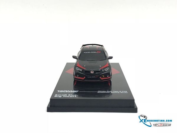 Xe Mô Hình Honda Civic Type R FK8 Customer Racing Study 1:64 Tarmac Works ( Đen Nhám )