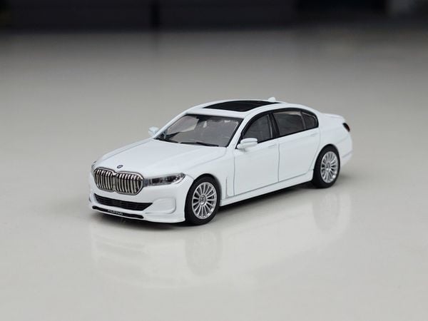 Xe Mô Hình BMW Alpina B7 x Drive Alpine White LHD 1:64 MiNiGT ( Trắng )