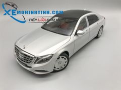 XE MÔ HÌNH MERCEDES MAYBACH S-KLASSE S600 1:18 AUTOART (BẠC)