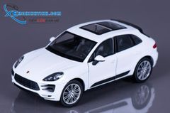 Xe Mô Hình Porsche Macan 1:24 Welly ( Trắng )