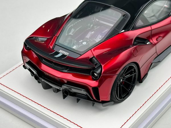 Xe Mô Hình Novitec 488 pista 1:18 Ivy Merit ( Rosso Fiorano)