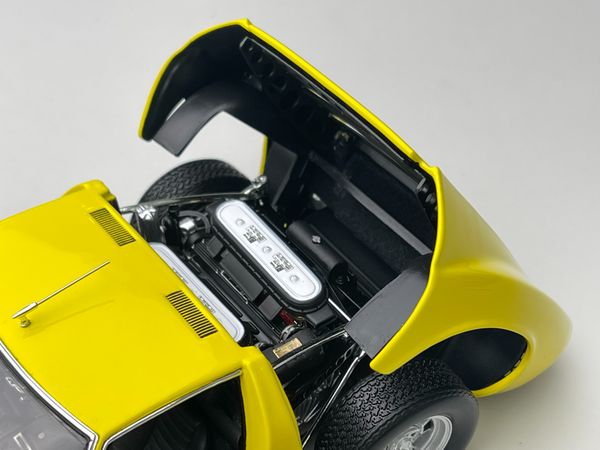 Xe Mô Hình Lamborghini Miura P400SV Kyosho ( Vàng )