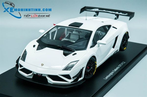 XE MÔ HÌNH LAMBORGHINI GALLARDO GT3 FL2 2013 1:18 AUTOART (TRẮNG)