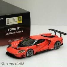 Xe Mô Hình FORD GT LE MANS PLAIN COLOR VERSION 1:18 Autoart (RUBY RED)