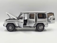 Xe Mô Hình Mercedes-Benz G-Class 2018 Limited Edition 500pcs 1:18 Minichamps ( Bạc )