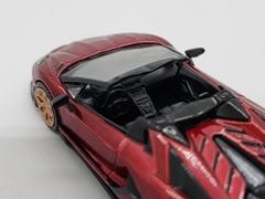 Xe Mô Hình Lamborghini Aventador SVJ Roadster Rosso Efesto LHD 1:64 Minigt ( Đỏ )