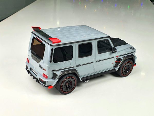 Xe Mô Hình Mercedes-Benz G63 Brabus G900 Rocket Grey 1:18 GTSpirit ( Xám )