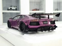 Xe Mô Hình Liberty Walk LB-Works Lamborghini Aventador Limited Edition (Viola SE30) 1:18 Autoart ( Tím )