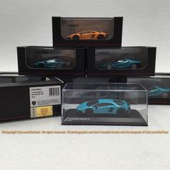 Kyosho 1:64 Lamborghini Aventador LP700-4 SV (Xanh)