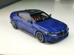 Xe Mô Hình BMW M4 - 2020 1:18 MiniChamps (Blue Metallic)