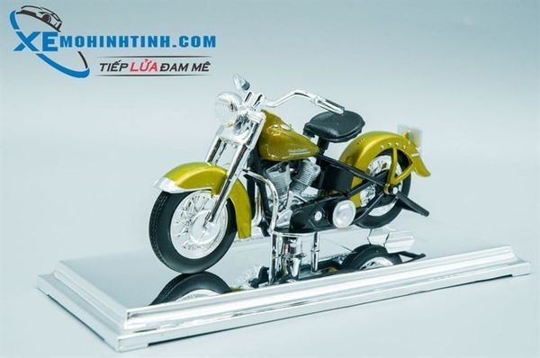 XE MÔ HÌNH HARLEY DAVIDSON 1953 74FL HYDRA GLIDE 1:18 MAISTO (XANH)