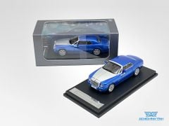 Xe Mô Hình Rolls Royce Phantom Coupe 1:64 Limited ( Xanh Dương Nhạt Mui Bạc )