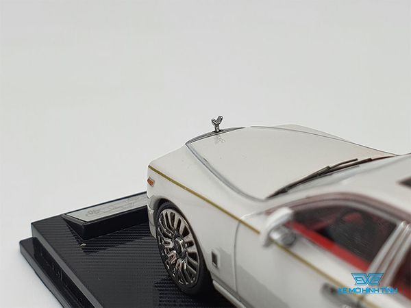 Xe Mô Hình Rolls Royce Phantom Bản 4 Cửa 1:64 ( Trắng Nội Thất Đỏ )